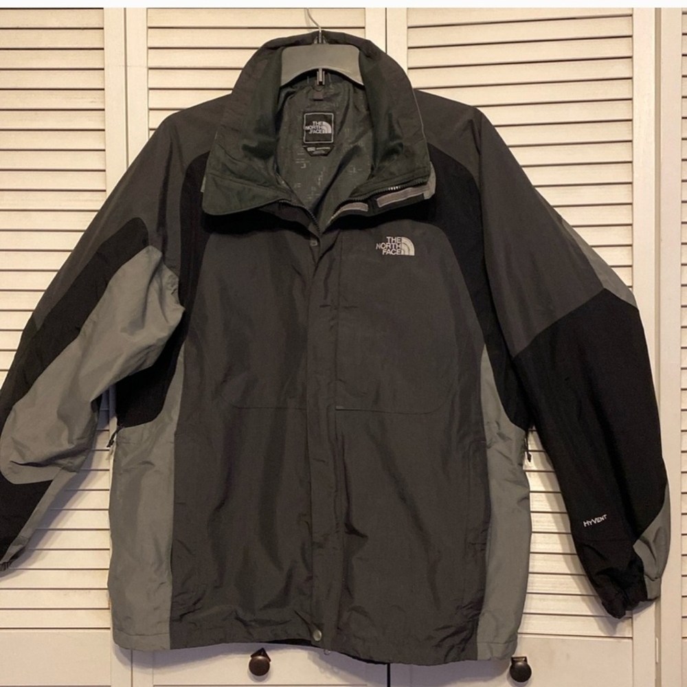 The North Face Men's Performance Jacket in Black and Gray